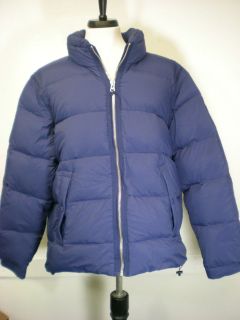 New American Eagle Mens Down Coat Puffer Jacket Blue X Large XL