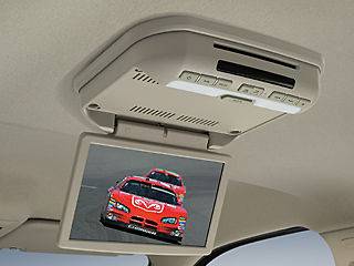   10 Overhead LCD DVD Player for 10 12 Dodge RAM Quad/Crew/Mega Cab