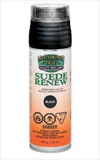 New Suede Nubuck Renew dye color spray