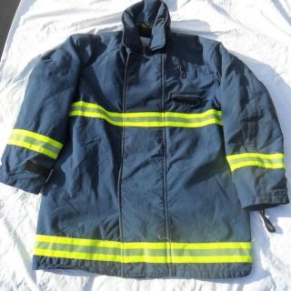 MVP water fire proof light blue Fireman Firefighter ripstop Jacket 