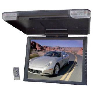   PLVWR1440 14 TFT Flipdown Roof Car TV Video Monitor w/ IR Transmitter
