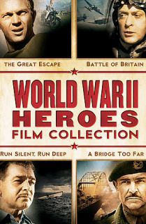 World War II Heroes   Film Collection DVD, 2009, 4 Disc Set