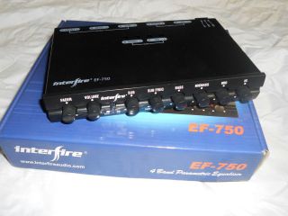 EQ / Equalizer with Auxiliary Input (EF 750)  interfire