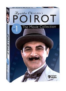 Agatha Christies Poirot The Movie Collection   Set 1 DVD, 2009, 3 