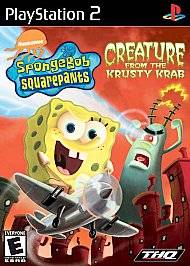 SpongeBob SquarePants Creature from the Krusty Krab Sony PlayStation 2 