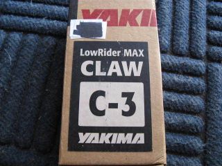 Yakima Car Roof Rack Lowrider max Claw C 3 rails New Nissan Pathfinder 