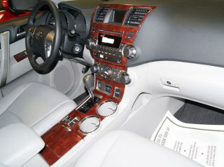 Nissan Murano 03 05 Interior Dashboard Dash Wood Trim Kit Parts FREE 