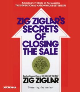 The Secrets of Closing the Sale by Zig Ziglar 2004, CD, Abridged 