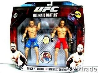 Brand New UFC UTIMATE BATTLES CHUCK IDDE VS RANDY COUTURE Figure New 
