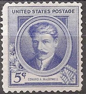 Postage U.S. Composers Edward A. McDowell Sc.882 MNH VF