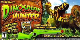 Top Shot Dinosaur Hunter Game Top Shot Gun Wii, 2011