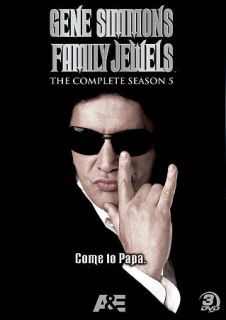 Gene Simmons Family Jewels The Complete Season 5 DVD, 2010, 3 Disc Set 