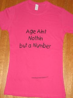   Nothing But a Number Lady T shirt Aaliyah Pretty Ricky Chi Ali Baby