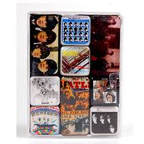 BEATLES   fridge magnet 9pc set gift box LP covers