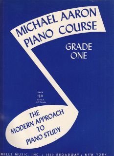 MICHAEL AARON Piano Course GRADE 1 Instruction