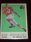 c1950s Promotional Photograph S F 49ers Halfback Abe Woodson
