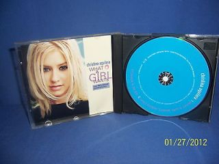   Girl Wants [CD5/Cassette] [Single] by Christina Aguilera (CD