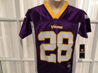 NWT NFL Minnesota Vikings Adrian Peterson Toddler Jersey   sizes 2T 4T
