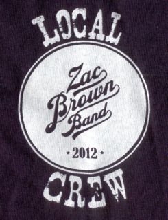 zac brown band shirts in Entertainment Memorabilia