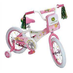   Deere Girls Pink Ride On Toy Trike Cycle Child Kids Toddler Bike New