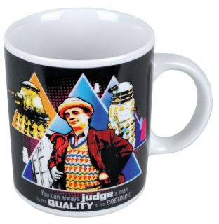 NEW Doctor 7th Dr Who JUDGE QUALITY Sylvester McCoy Boxed China Mug