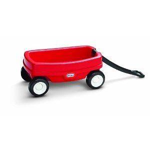   Lil Wagon Red Pull Behind Kids Toy Indoor Outdoor Children Hauling