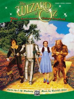   The Wizard of Oz 70th Anniversary Deluxe Songbook Piano/Vocal/Chords