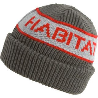New with Tags Habitat by Burton Explorer Reversible Beanie Cement