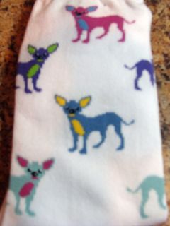 COLORFUL CHIHUAHUA DOGS K. BELL SOCKS