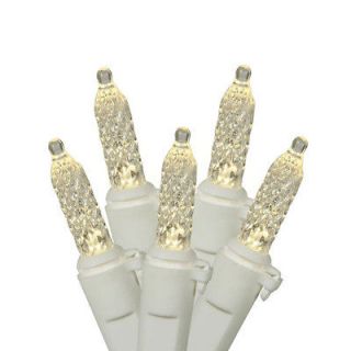 10 STRINGS   WARM WHITE LED CHRISTMAS LIGHTS   M5 size   icicle covers