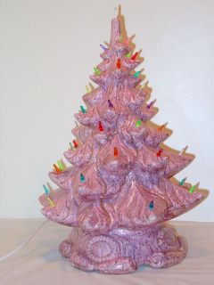 christmas tree pink