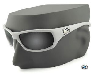 New DRAGON CHROME Sunglasses   Gloss White / Grey Lens
