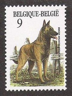 Newly listed Dog Art Full Body Postage Stamp BELGIAN MALINOIS Belgium 
