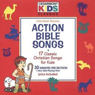 CEDARMONT KIDS   ACTION BIBLE SONGS   NEW CD
