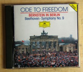 Leonard Bernstein ODE TO FREEDOM In Berlin CD Beethoven Symphony no. 9
