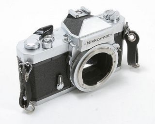 NIKON NIKKORMAT FT 2 CHROME BODY ONLY, WORKING AND CLEAN/148993