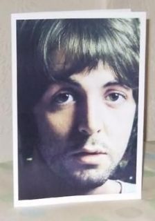 Paul McCartney Personalised Birthday / Greetings / Christmas Card P25