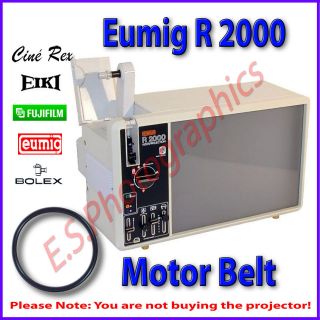 EUMIG R 2000 TV Type 8mm Cine Projector Motor Drive Belt