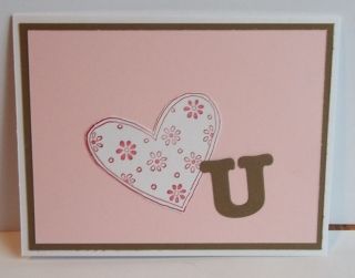  Up handmade greeting card valentine love you PY LOT anniversary kisses