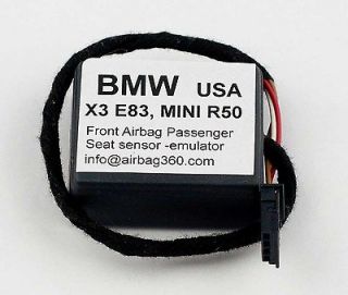 BMW X3 passenger airbag seat occupancy sensor emulator  bypass unit