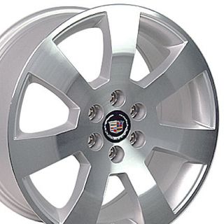 18 Cadillac SRX Wheels Machined Silver Set of 4 OEM 4607 Rims