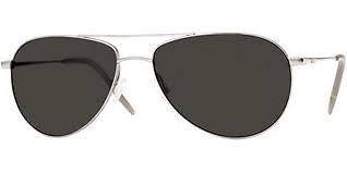   Peoples Benedict 59MM Silver /Chrome VFX Sapphire Gradient Sunglasses
