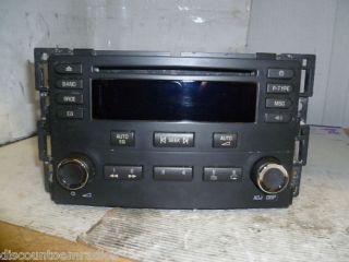 05 06 Chevrolet Cobalt Pursuit Radio Cd Player 15851728 15254010 