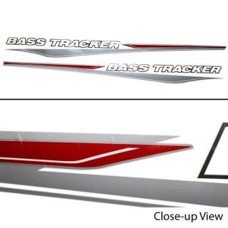 TRACKER BASS 87 INCH PORT AND STBD BOAT DECAL SET