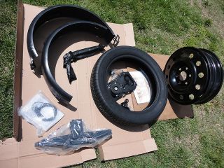 Traverse Acadia Enclave New Spare Tire, Wheel, Mounting Hoist, & Jack 