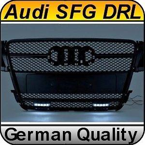 Audi A3 8P Singleframe Grill LED Daytime Running Lights