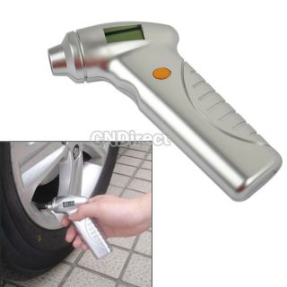 Portable Precision Digital Pressure Tire Tyre Gauge with LCD Measure 