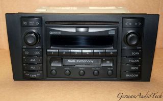AUDI SYMPHONY CD PLAYER RADIO STEREO A4 S4 AVANT B5