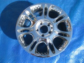 CADILLAC VOGUE CHROME WHEEL 17 USED NICE CONDITION 2003 2004 2005 