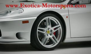 Novitec NF2 Silver Wheels/Tires   Ferrari 360 550 575M